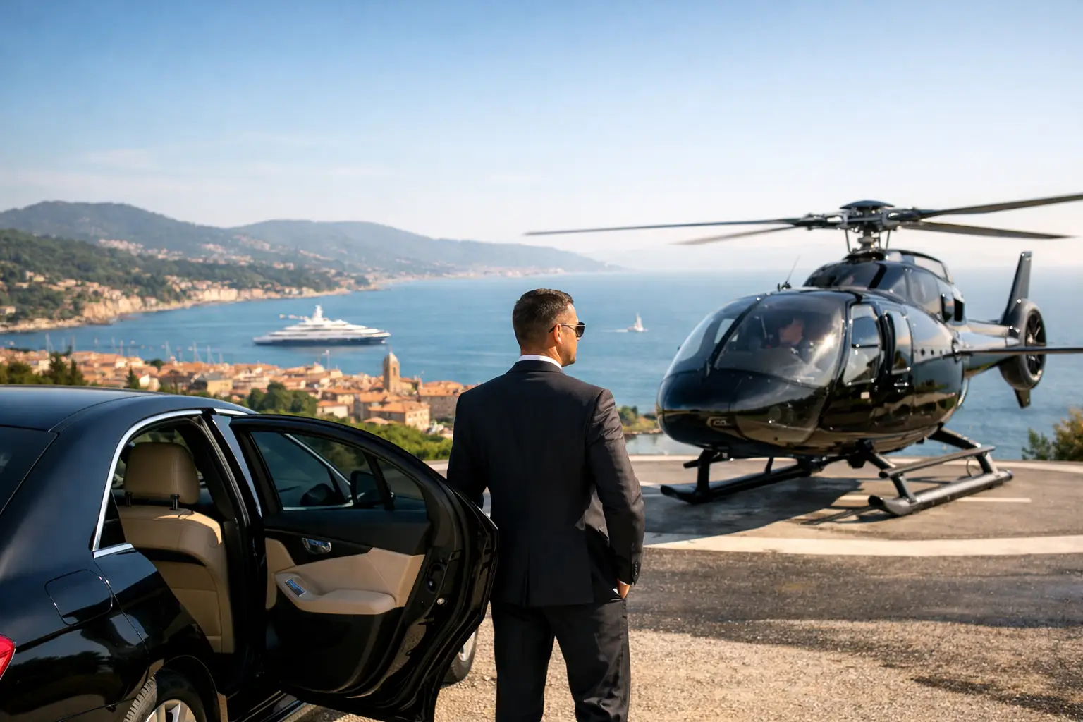 Private Transfer Nice to Saint Tropez