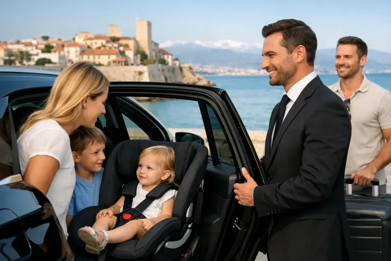 Baby Seat Chauffeur in Antibes for Family Travel