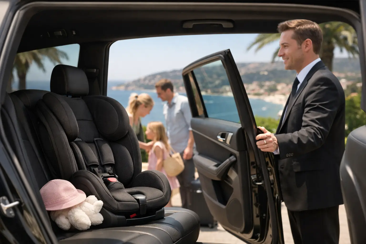 Are Child Seats Available for French Riviera Transfers?